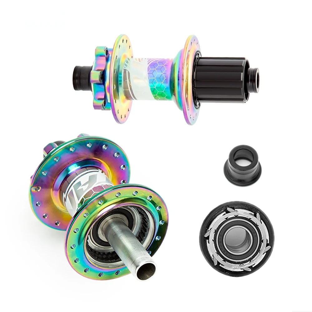 

32 Holes 36 Holes Barrel Shaft Quick Release Hub Disc Brake Seal Bearing Aluminum Alloy Bicycle Hub