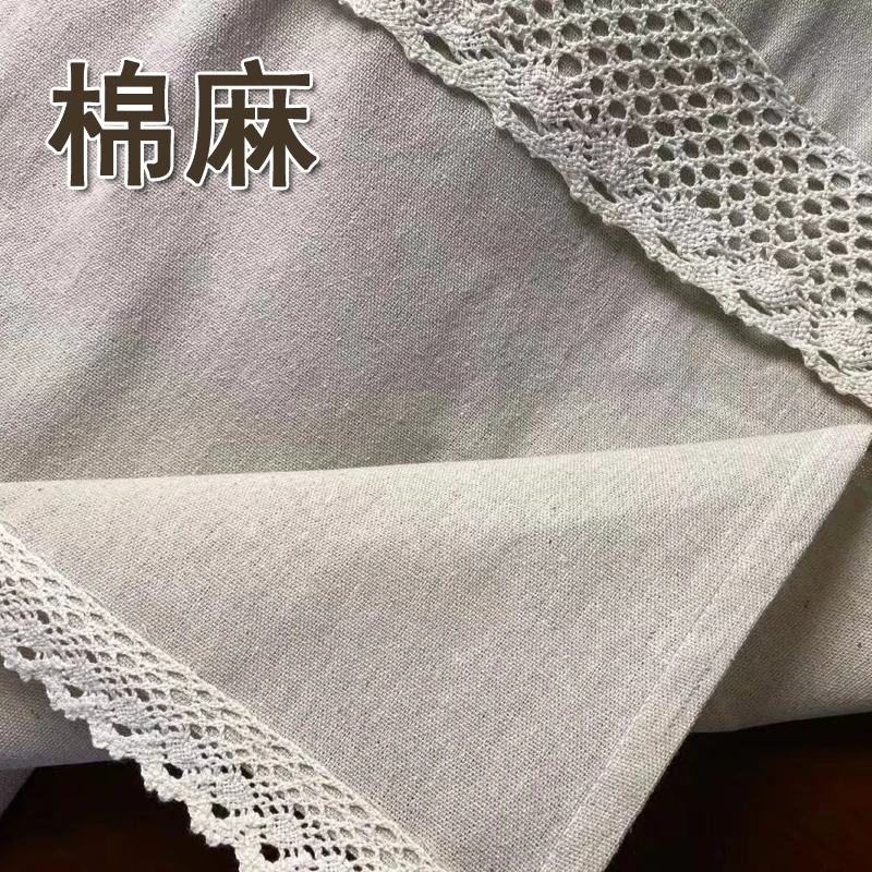 Mezze tende di lino in cotone giapponese armadi per finestre in tessuto di  lino per bloccare le pareti divisorie in pizzo tende con Velcro/gancio -  AliExpress