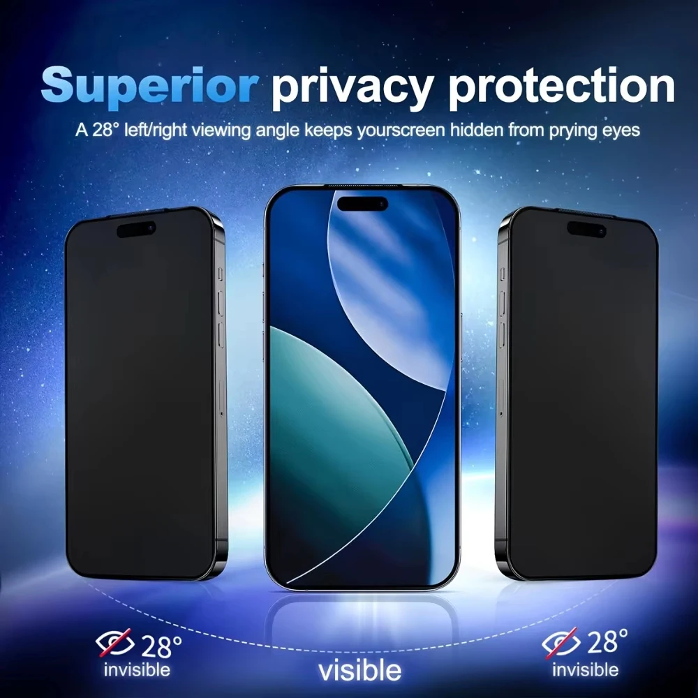 1-5PCS Protezione per la privacy senza polvere per Samsung S26 Ultra S26 S26+ Vetro temperato protettivo per Samsung S26Ultra S26 S26+ - immagine 2