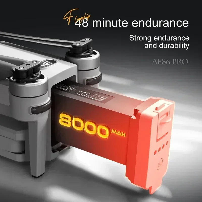 RC Lipo Battery AE86 PRO MAX 8K Drone 11.4V 8000Mah Spare Parts