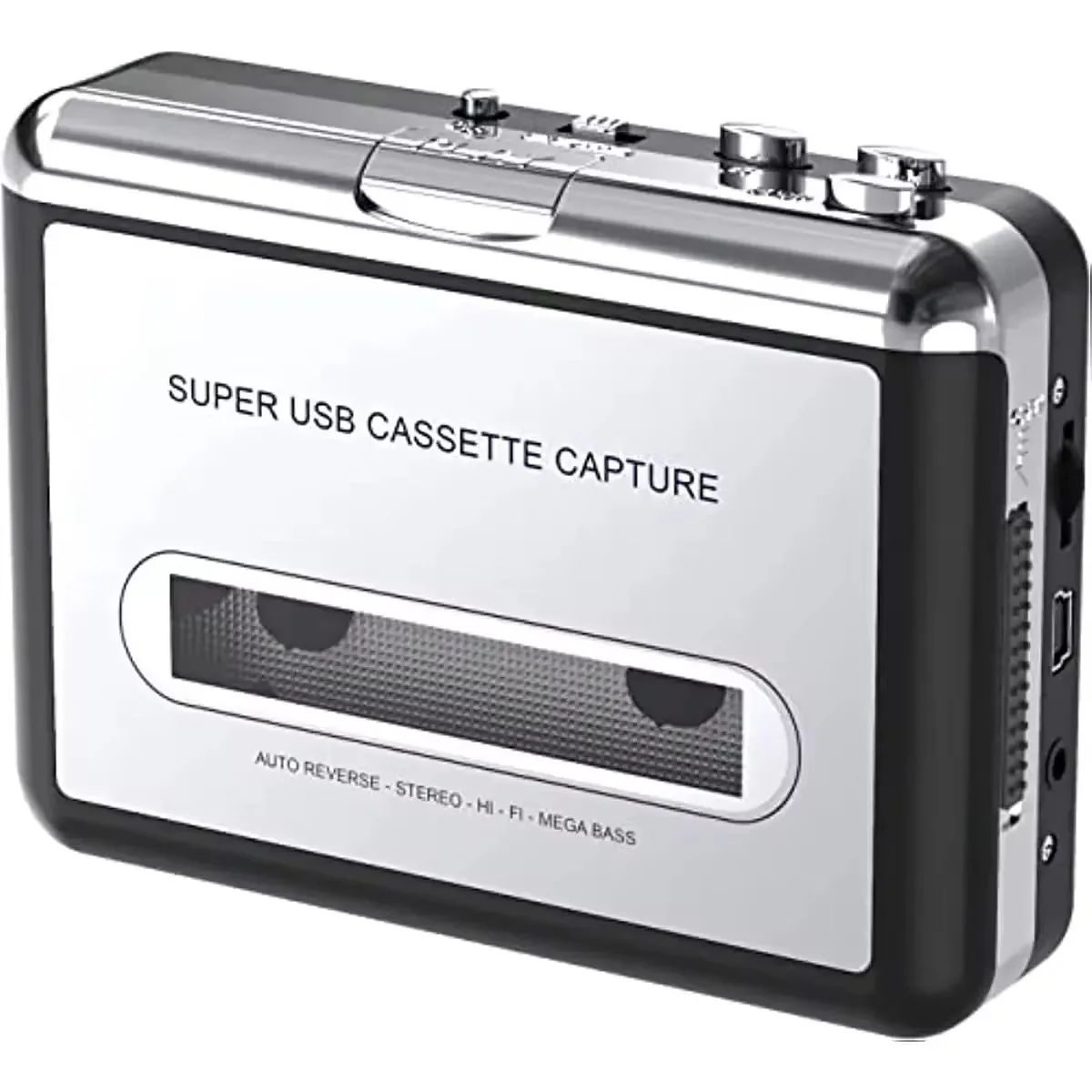Gtwoilt Walkman Cassette Player to MP3 CD Converter Audio Music Player Compatible with Laptop PC Convert Cassette to Digital
