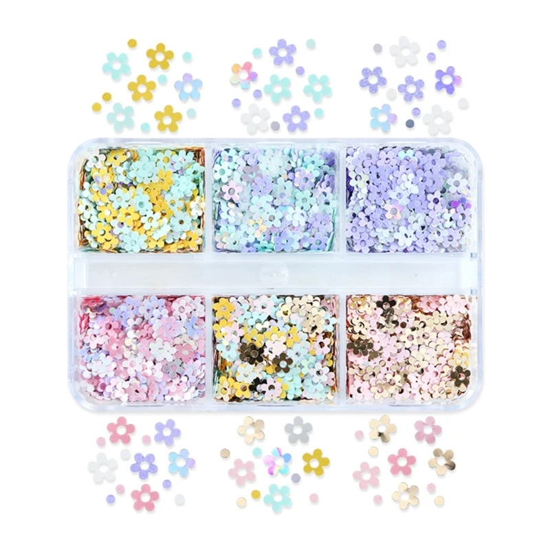 

N58F Epoxy Resin Mold Fillings DIY Jewelry Making Accessories Sequins Art Decors