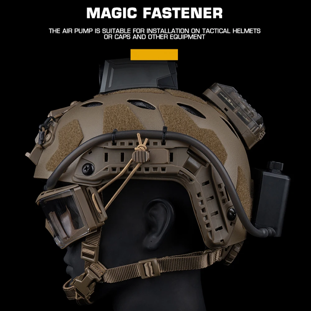tactical goggles safety goggles airsoft goggles defogger Tactical Goggles Defogging Fan Outdoor Hunting Shooting Airsoft Goggle Anti-fog Kit Hiking Ski Motorcycle Safety Protection Gear