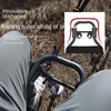 Portable Fishing Folding Portable Multi-Functional Lamp Lightweight Aluminum Alloy Table Seat Multi-Terrain Wild Fishing Chair 2