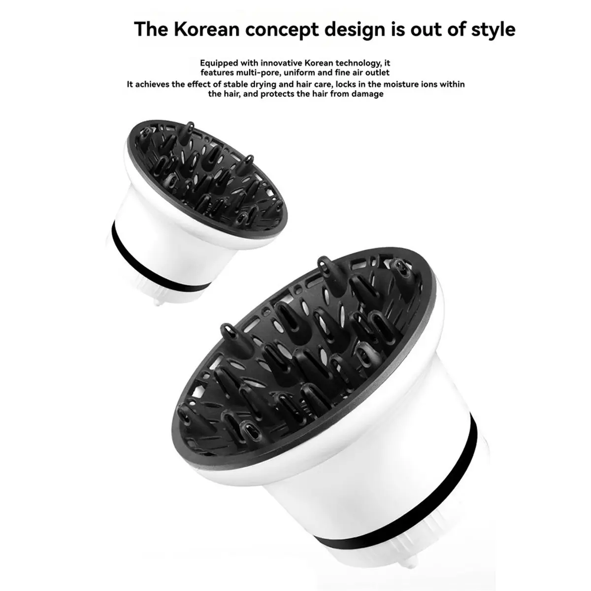 A10R 컬리 헤어 블로워 커버 (3.5-8cm 헤어 드라이어 디퓨저용) 살롱 컬링 도구 헤어 스타일링 도구 컬리 스타일러
