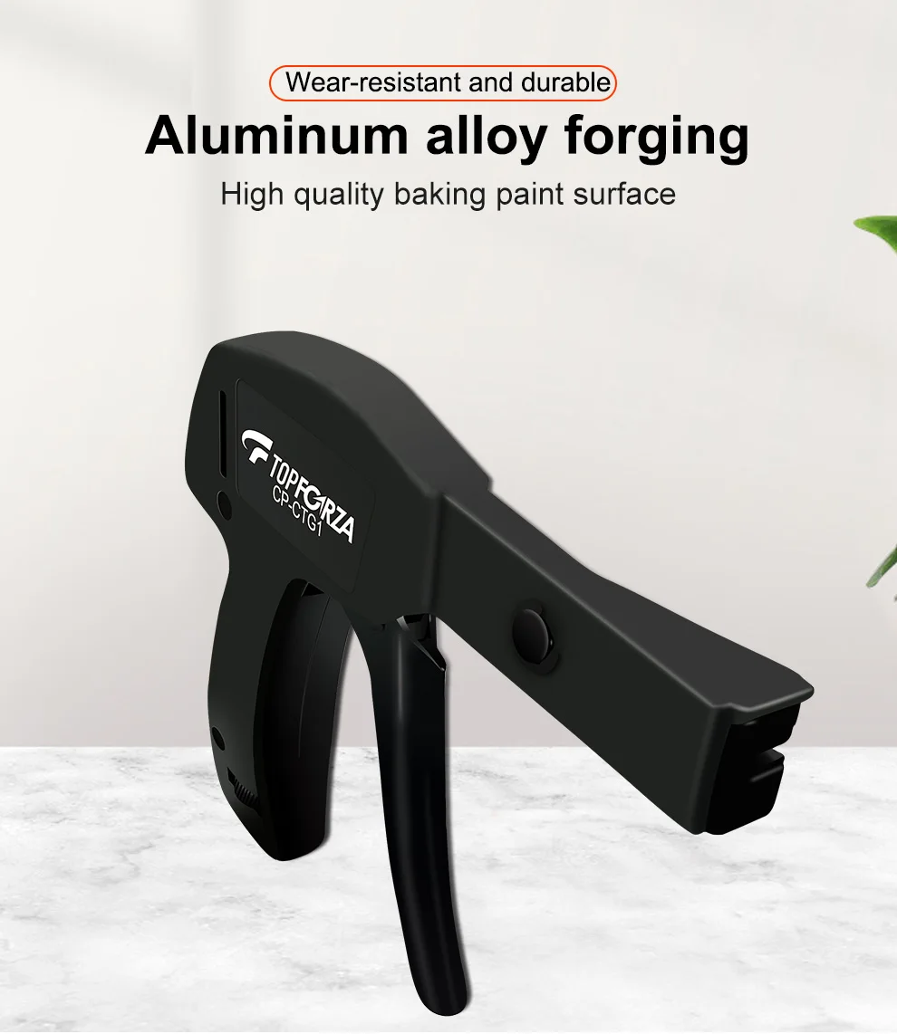 Nylon Abraçadeiras, Die-Cast Aço, Clean Cut, Flush