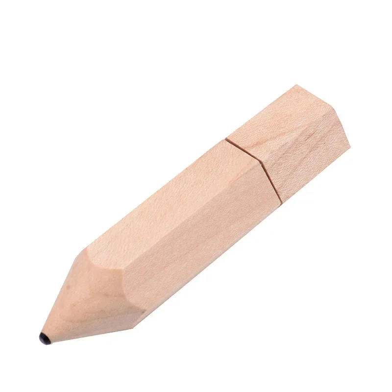 Madeira Maple Madeira Usb Flash Drives Real Capacidade Memory Stick Pen Drive de Logotipo Personalizado Gratuito 64gb 32gb 16gb gb 4g Gift u Disk - Imagem 3