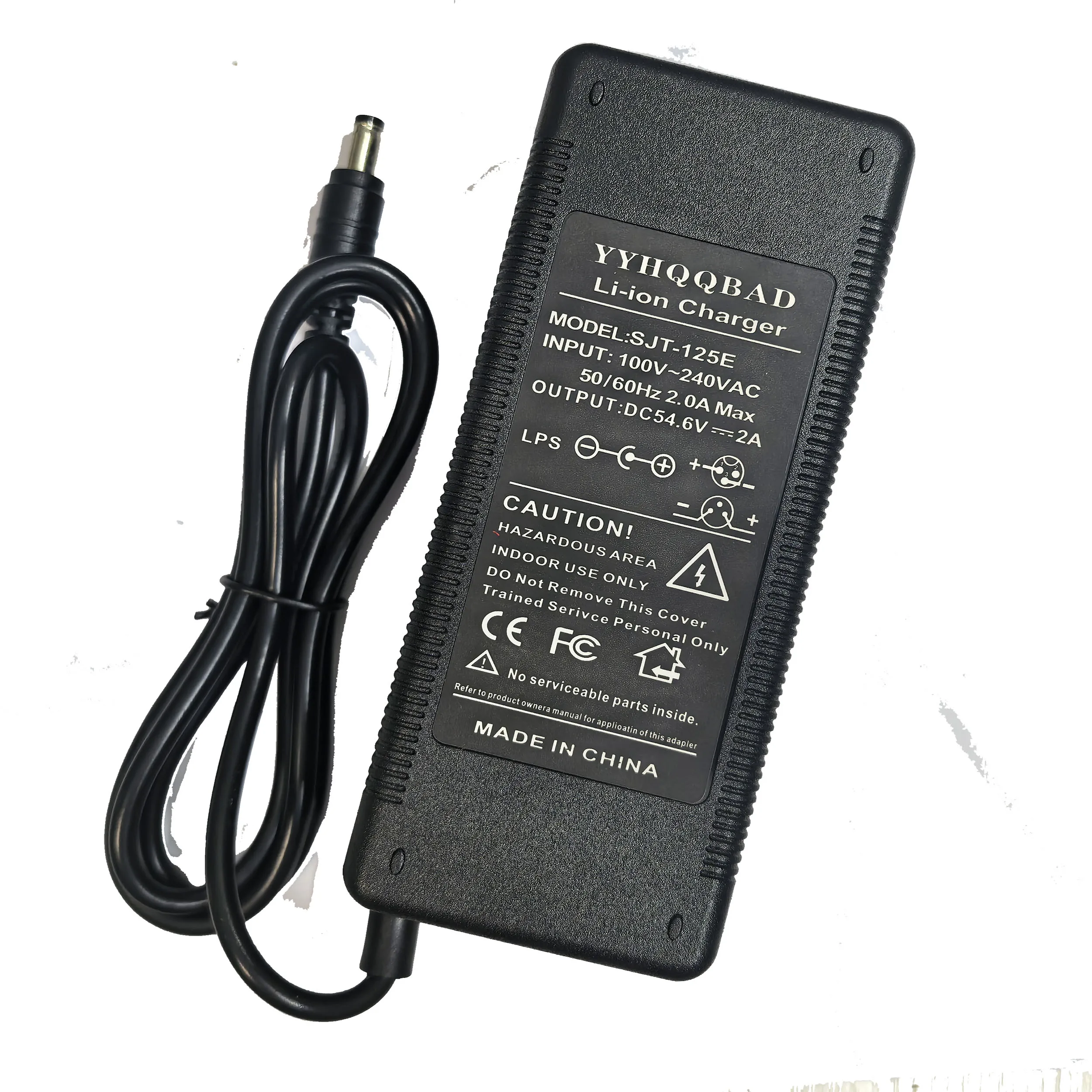 54.6V 2A 충전기 (48V 2A 배터리 충전기용) 13S 리튬 이바이크 스쿠터 배..