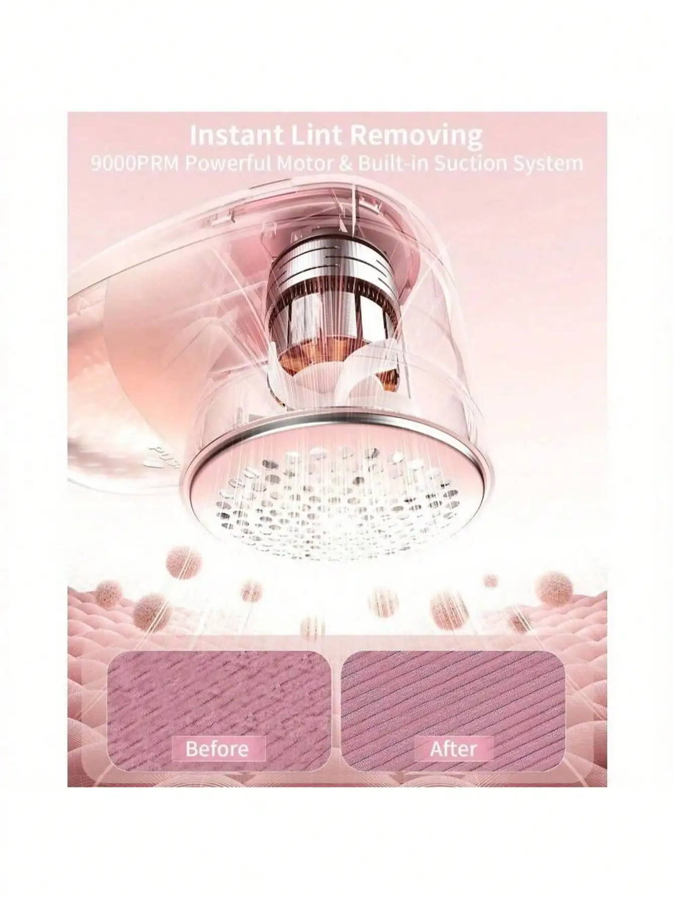 Portable Stainless Steel 6 Blade Sweater Trimmer