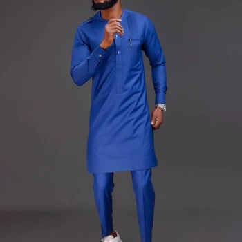 Mide Long-sleeved Dashiki Outfit