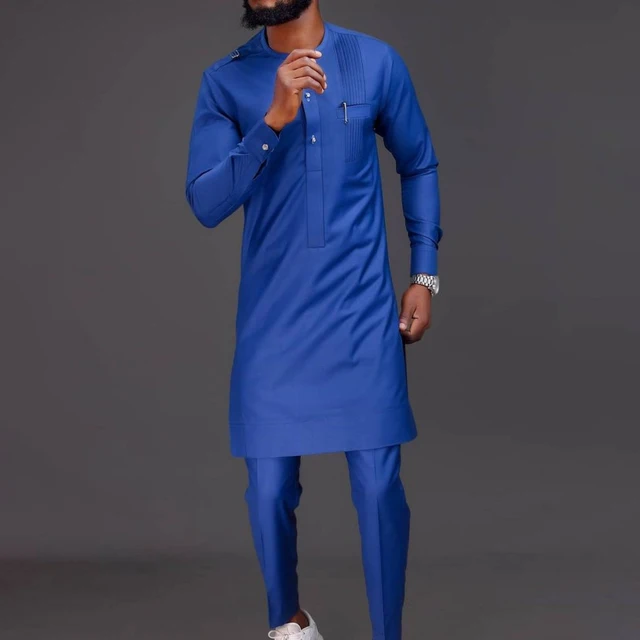 Mide Long-sleeved Dashiki Outfit