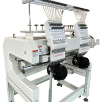 Two Head 15-Needle Embroidery Machine | Lewanjoy Embroider Machinery for Caps, Hats, Flat Fabrics & Clothing