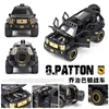 1:24 G.PATTON Car with acousto-optic Model Alloy Car Die Cast Toy Car Model Pull Back Children's Toy Collectibles A307 6
