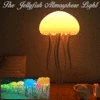RGB Gradient Jellyfish Atmosphere Bedside Lamp Rechargeable Desk Lamp with Dancing Legs and Touch Sensor Voice Control 1