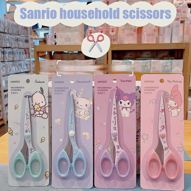 1pcs Hello Kitty Stainless Steel Scissors Cartoon Cute Stationery Handmade  Scissors Cinnamoroll Kuromi My Melody Style Multipurpose Fabric Scissors  Tool Set - Perfect For Office, Sewing, Arts, School And Home Supplies