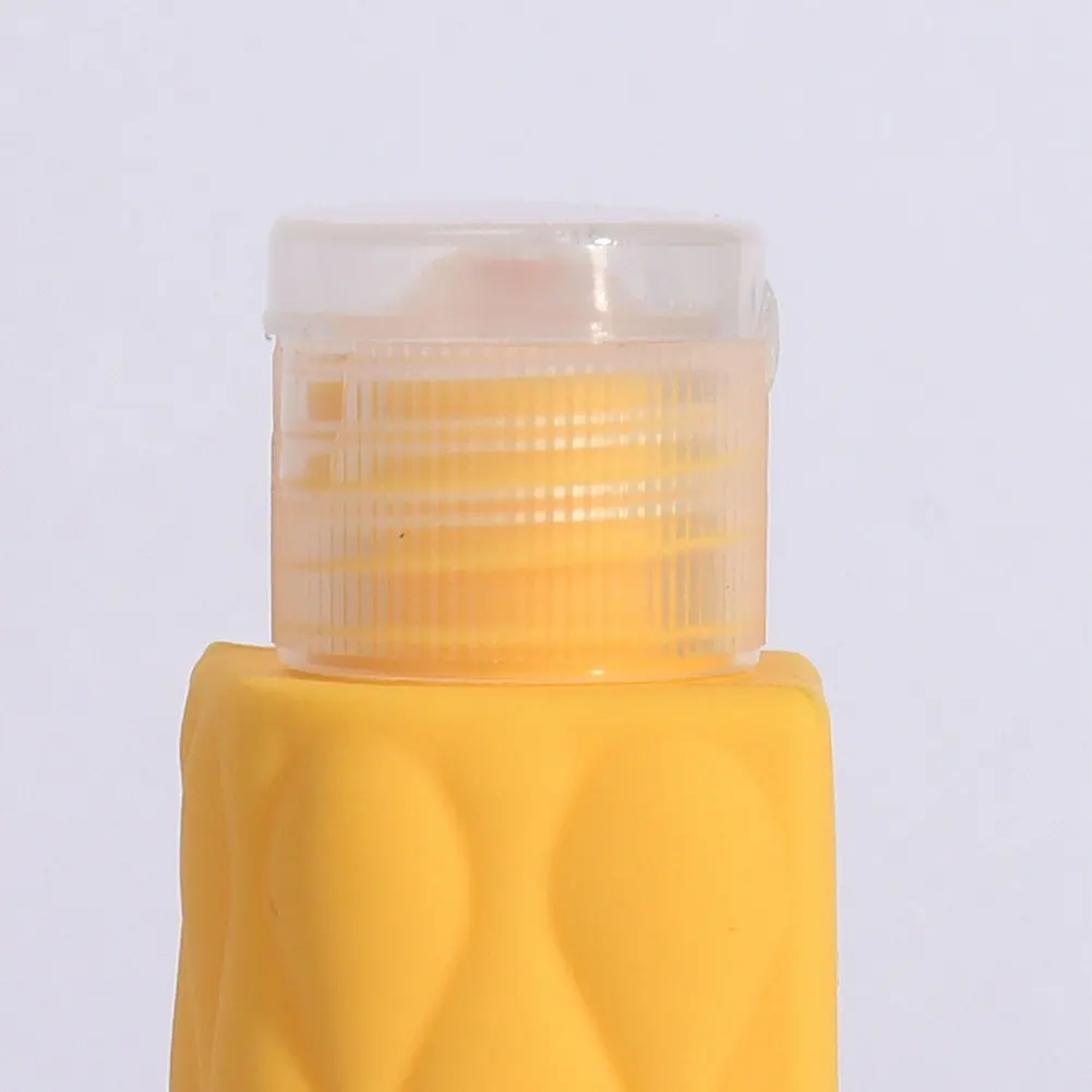 4 in 1 Travel Containers Silicone Refillable Bottle Set  Leak Proof Travel Dispenser Bottle for Toiletries