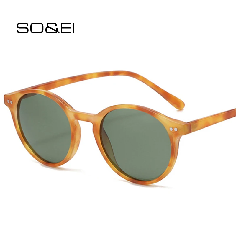 Gafas De Sol Redondas Con Flores Para Niños, Lente... – Grandado