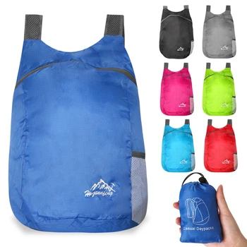 Zaino da trekking ultraleggero da esterno da 20 litri Ciclismo Viaggi Sport Borse per il tempo libero pieghevoli portatili impermeabili per attrezzature da campeggio