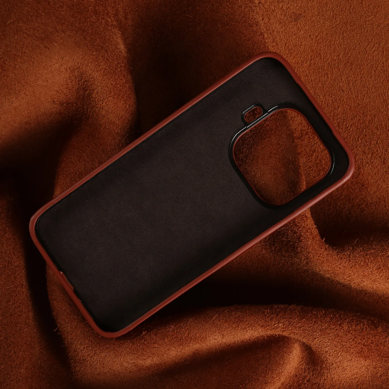 Luxury Magnetic Genuine Leather Business Oil Wax Phone Back Cover