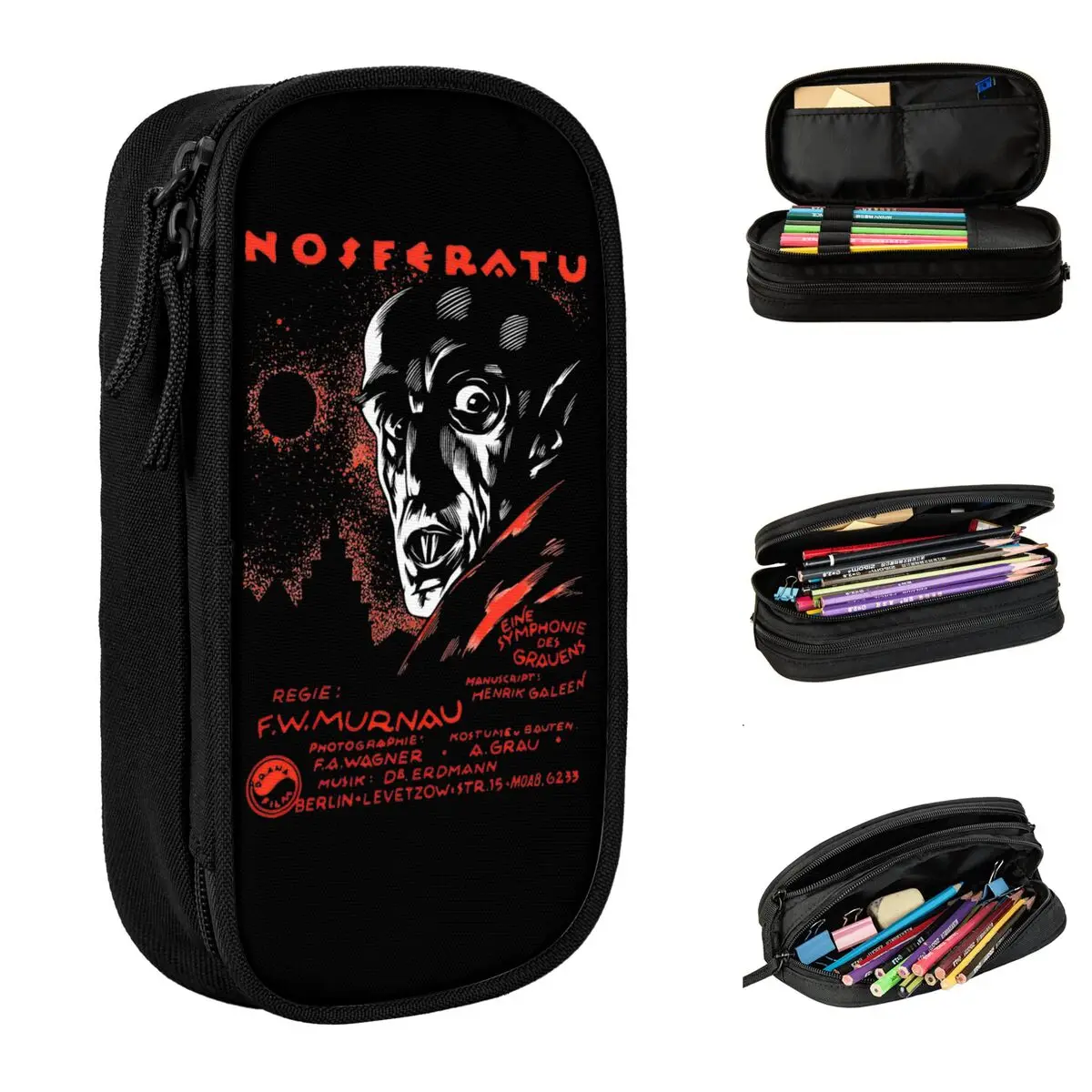 

Украшения для карандашей NOSFERATU, большой держатель для ручек и карандашей для мальчиков и девочек