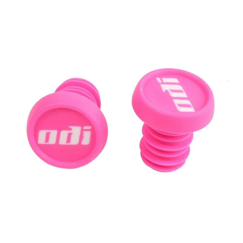Colorful Anti-Slip Bicycle Handlebar Grip Caps - 1 Pair