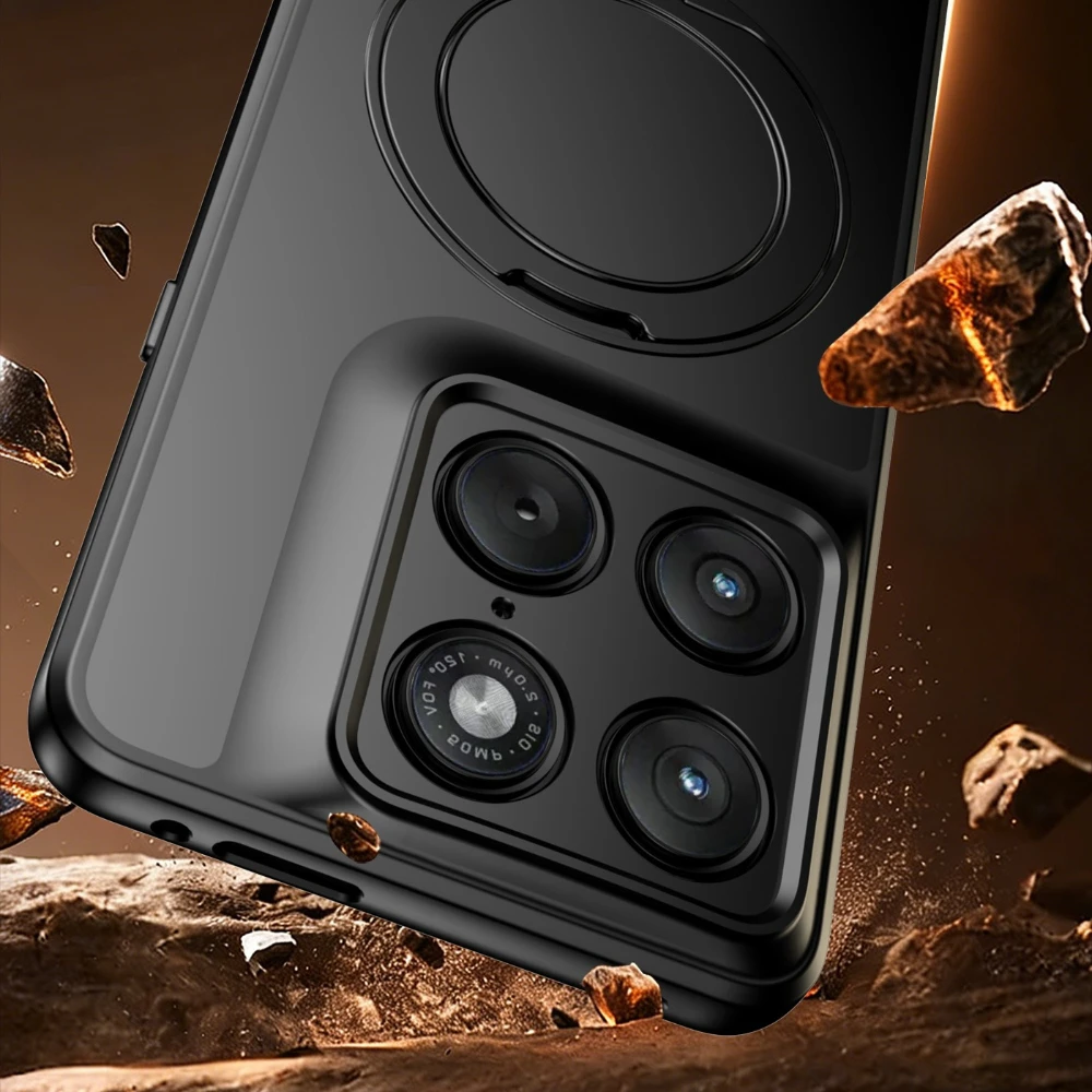 Rotatable Magnetic Ice Mist Case with 360° Protection and MagSafe Compatibility