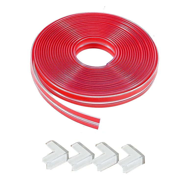 1Set 6 Metres And 4 Corner Protectors Protects Corners And Edges Corners Edges PVC A