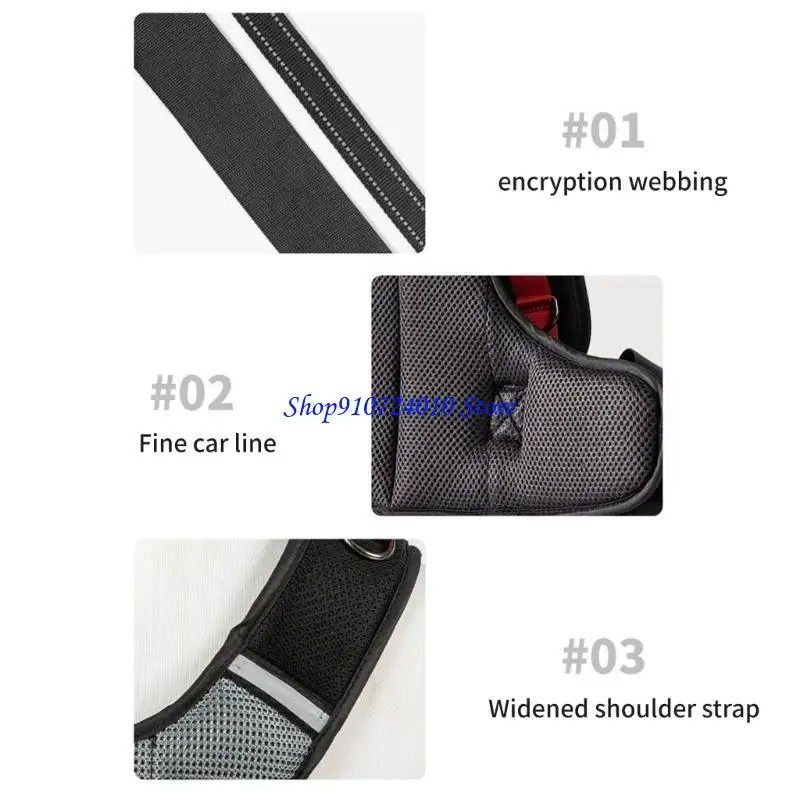 77HD 경량 반사 사이클링 하네스 또는 어린이 야간 야외 활동