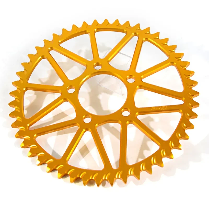 Motorcycle Accessories For SUR-RON Light Bee X 48T 52T 54T 58T 64T Tooth Plate Sprocket Wheel E-bike Off-road Dirtbike Motorcycle Accessories SURRON