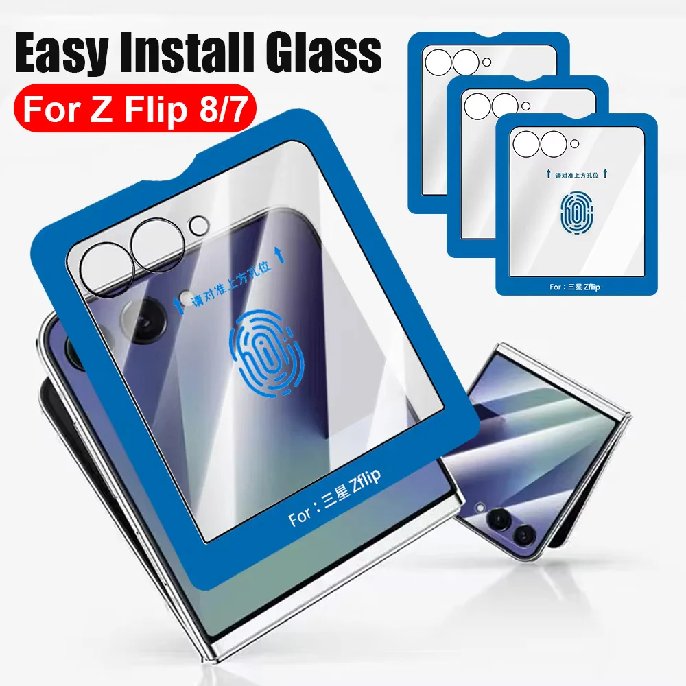 3-Pack Easy Install Outer Screen Protector - Premium HD Clear Tempered Glass
