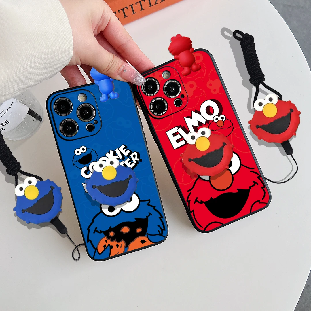 ELMO Case with Holder Rope – Blue Red