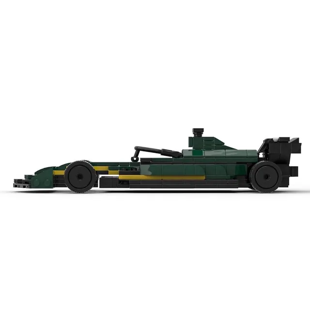 High-Tech Testarossa F1 AMR23 Team Stake Formula 1 F1 Race Car Model Buiding Kit Creators Block Bricks Kid Toys Birthday Gifts 4