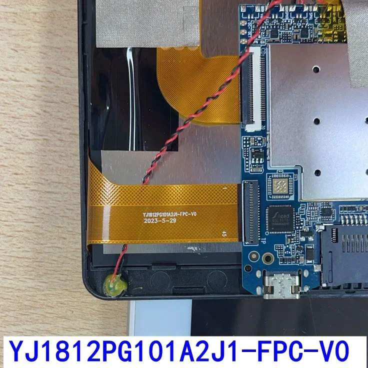 Nuovo Touch Screen da 10.1 pollici P/N YJ1812PG101A2J1-FPC-V0 riparazione del pannello Touch Screen capacitivo e parti di ricambio YJ1812PG101A2J1