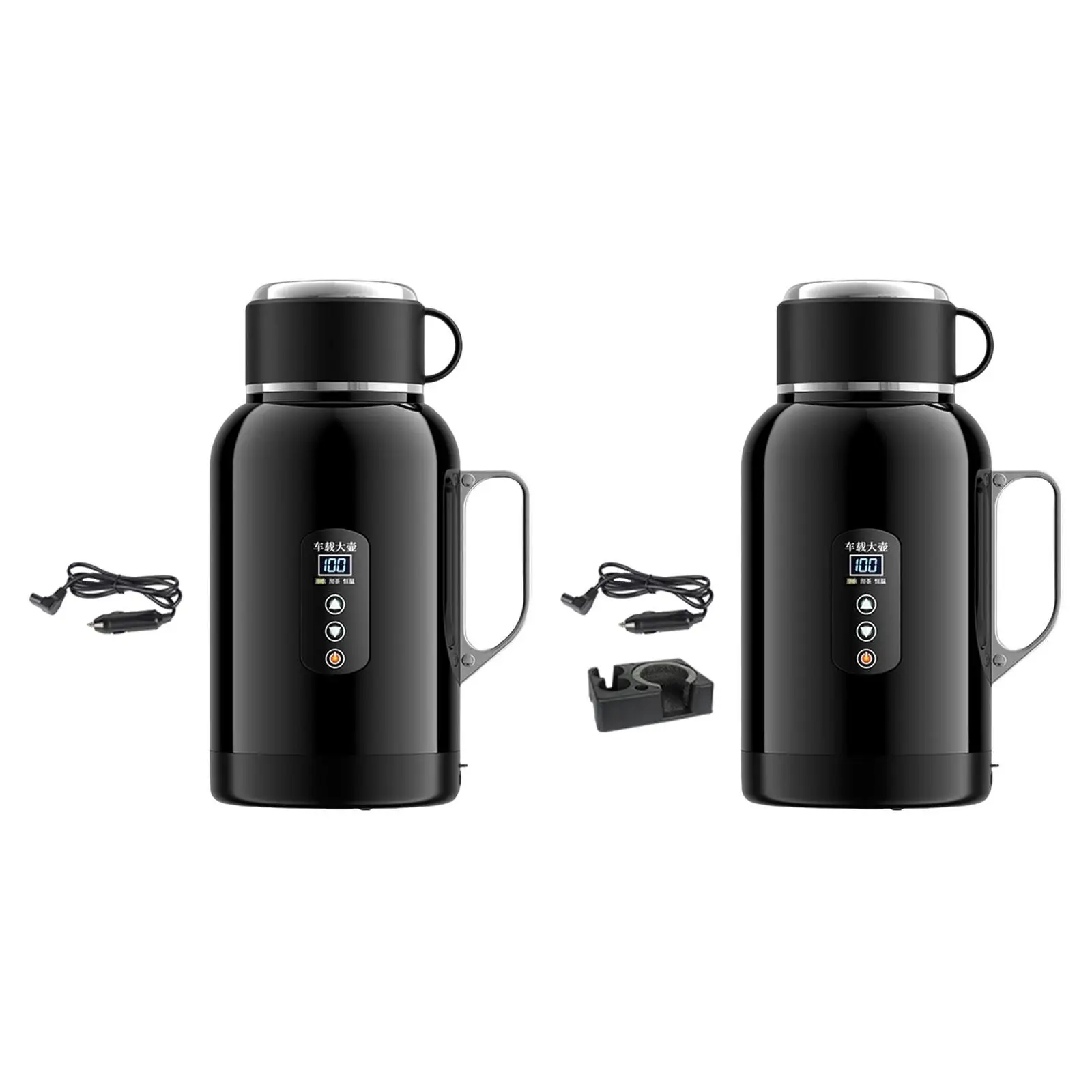 12V/24V 차량용 주전자 물 끓이기 컵 차 커피용 튼튼한 가열 컵