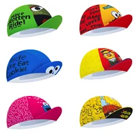 New Cartoon Men&Women Blue&Red&Yellow Cycling Caps Funny Summer Breathable Quick Dry Bicycle Hats 6 Style 1