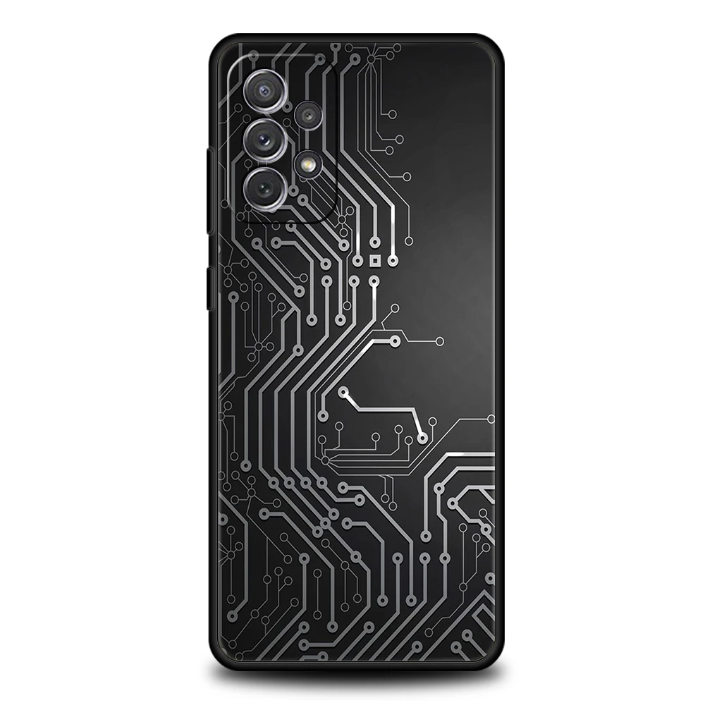Inside Motherboard Circuit Design TPU Phone Case