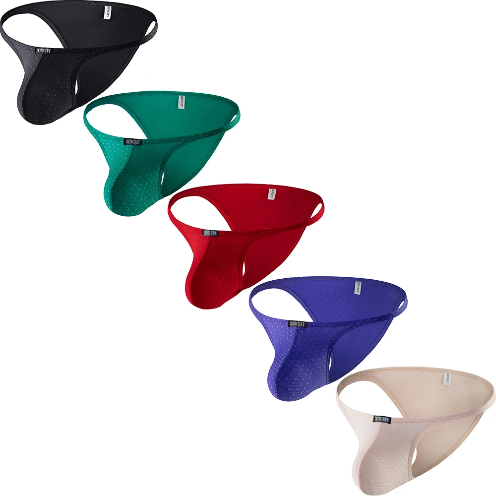 IKingsky Calzoncillos atrevidos sedosos para hombre, Bikini Sexy con