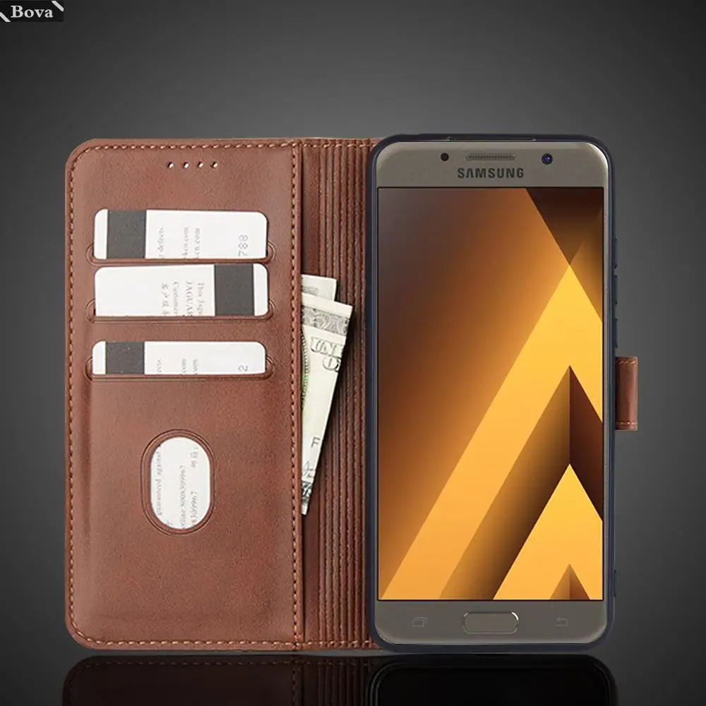 Elegant Leather Card Holder Wallet Phone Case - Premium Protective Cover