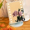 Lighted Makeup Mirror, Square Battery -use Beauty Mirror ,Touch Screen VanityMirror,Brightnes 2