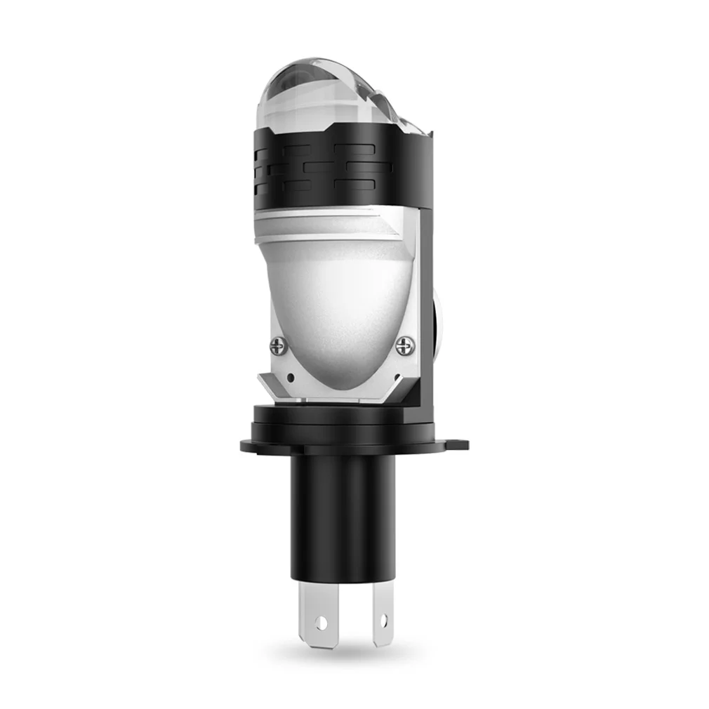 Xstorm h4 led projetor farol canbus h4 lente led farol 100w 30000lm 6500k luzes do carro feixe alto/baixo para motocicleta automóvel