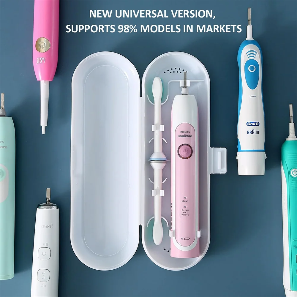Toothbrush Case Electric Toothbrush Storage Box Organizer Portable Travel Outdoor Protective Cover