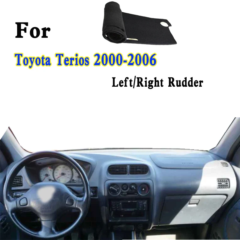 

For Toyota Terios Kid Lucia 2000 J131G CL Car-Styling Dashmat Dashboard Cover Instrument Panel Insulation Sunscreen Pad