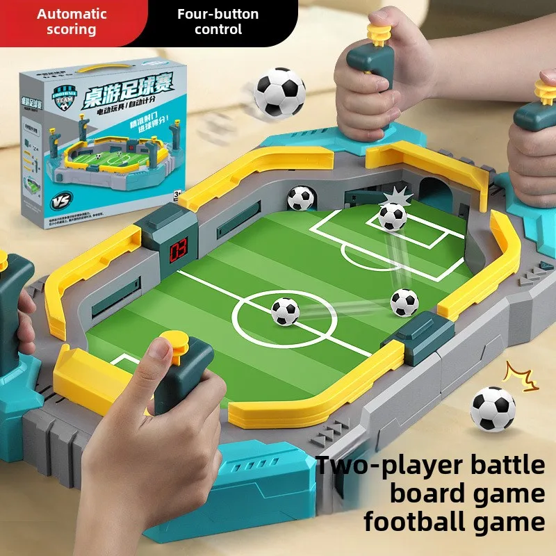 Parent-child games Children's table football Double battle Football games Parent-child interactive puzzle board