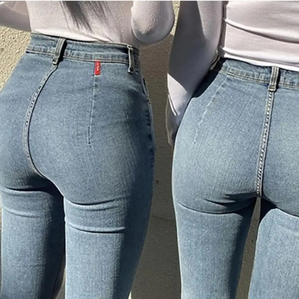 Vrouwen Denim Skinny Slim Jeans, Geborduurde Bloem Kleine Voeten Elastische Broek, Elastische Hoge Taille Sexy Pocket Denim Pants,Dark blue,S Vrouwen Denim Skinny Slim Jeans, Geborduurde Bloem Kleine Voeten Elastische Broek, Elastische Hoge Taille Sexy Pocket Denim Pants,Dark blue,S