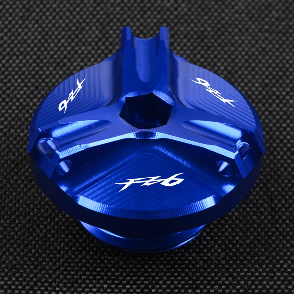 

Аксессуары для мотоциклов Yamaha FZ6 FZ 6 2004 2005 2006 2007 2008 2009 2010 2011 2012, заглушка наполнителя масла двигателя с ЧПУ, топливная газовая крышка