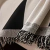 Boho Jacquard Chenille Sofa Towel with Tassels Double-side, for Living Room Camping Picnic Large Blanket Leisure Relax Beach 6