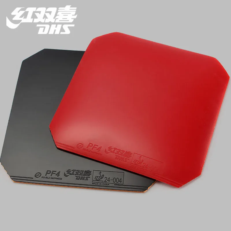 Table Tennis Rubber Original DHS PF4 50 Sticky Pimples-in PF4 Ping Pong Rubber for Loop Driving with Attack