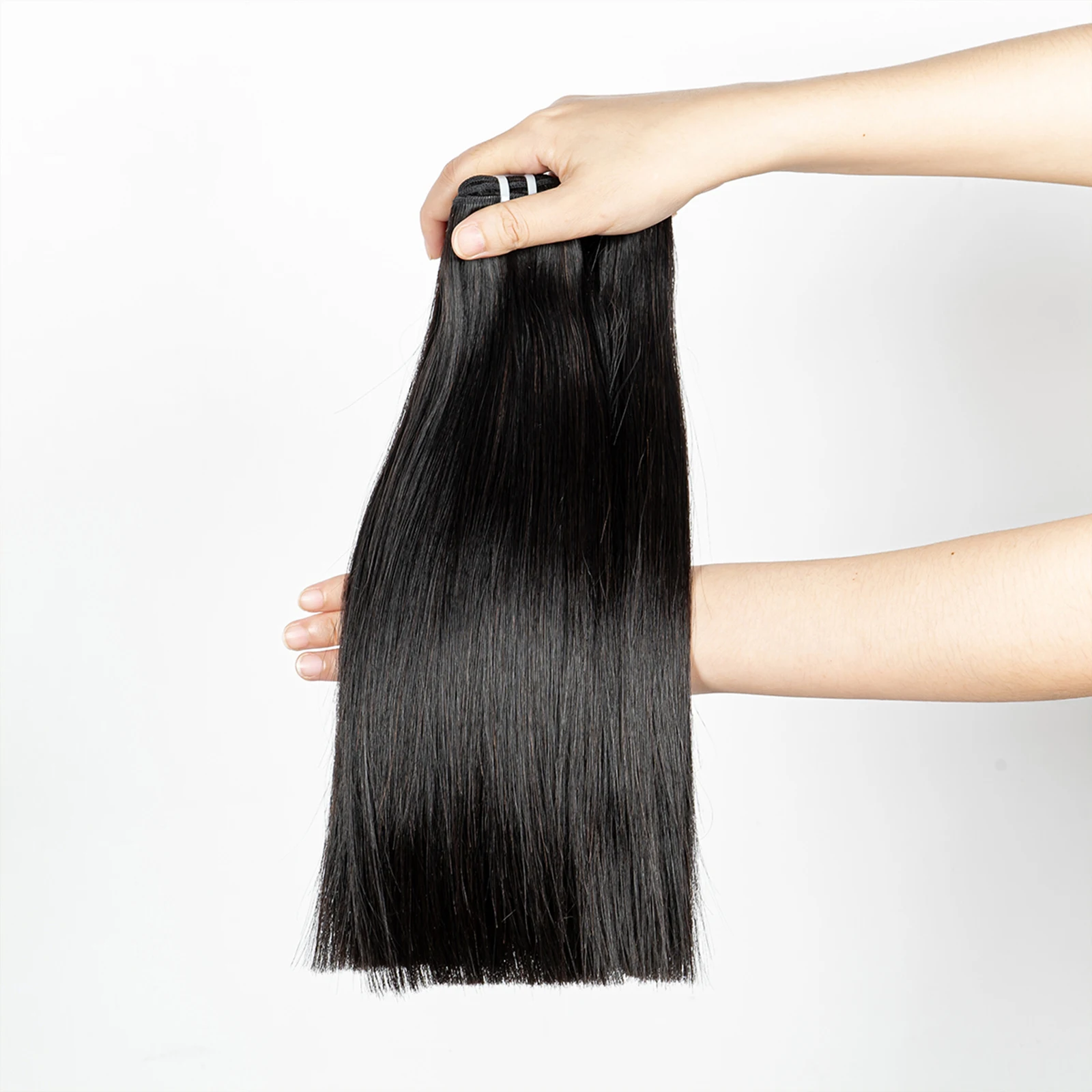 15A Super Double Drawn Human Hair Bundles Vietnamese Raw Bone Straight Bundles Human Hair Bundles Hair Extensions 100g/bundle