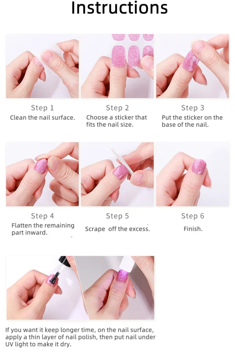 Manicure Nail Polish Film And Toenail Stickers High-quality Materials Toenail Stickers Health & Beauty Show Whiteness Summer