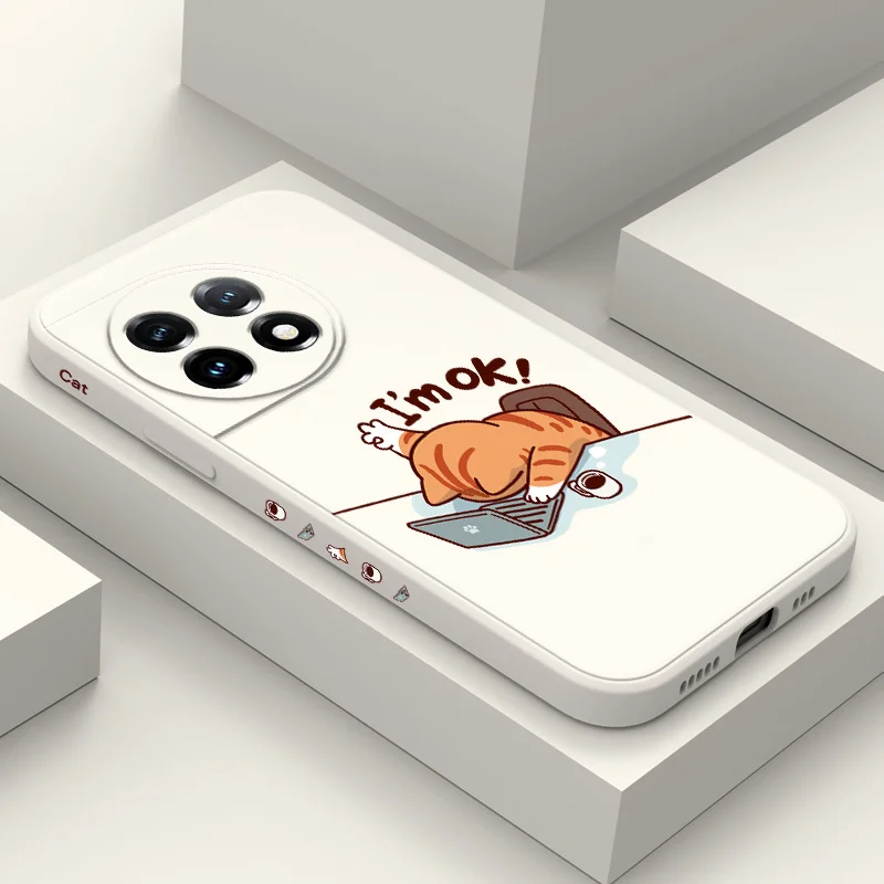 Working Cats Liquid Silicone Phone Case - Durable & Stylish Protection